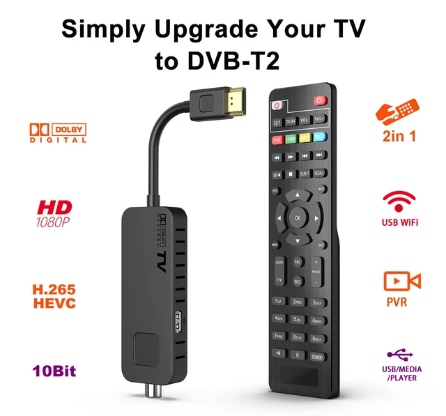 DVB-T2 TDT Digital TV Decodificador Set Top Box for Colombia - AliExpress