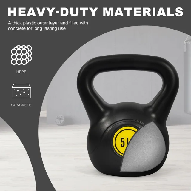 Wide Grip Kettlebell Weight Set 5