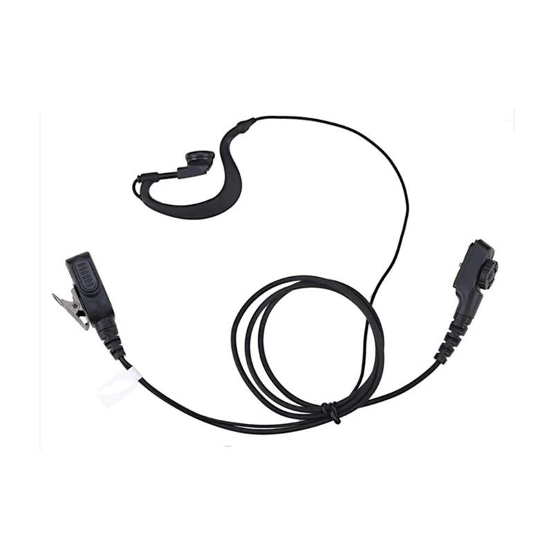 Auricolare Per Hytera Pd702 Radio G-Shape Surveillance Headset Con Microfono E Ptt Per Walkie Talkie Radio A 2 Vie