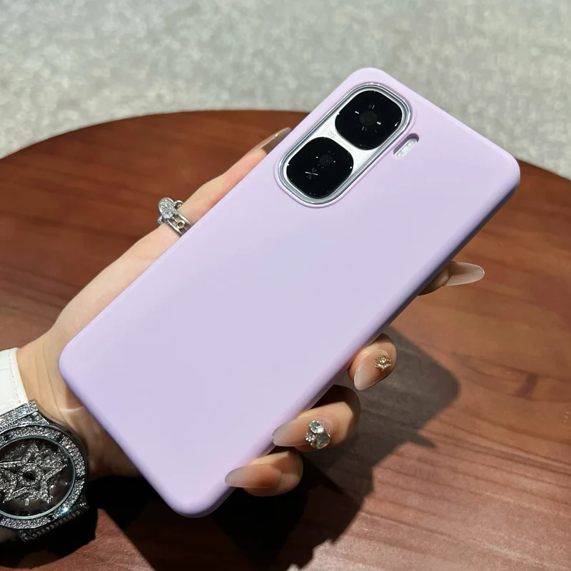 Soft Liquid Silicone Shockproof Colorful Luxury Back Case Cover