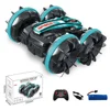 Newest High-tech Remote Control Car 2.4G Amphibious Stunt RC Car Double-sided Tumbling Driving Children's Electric Toys for Boy 6