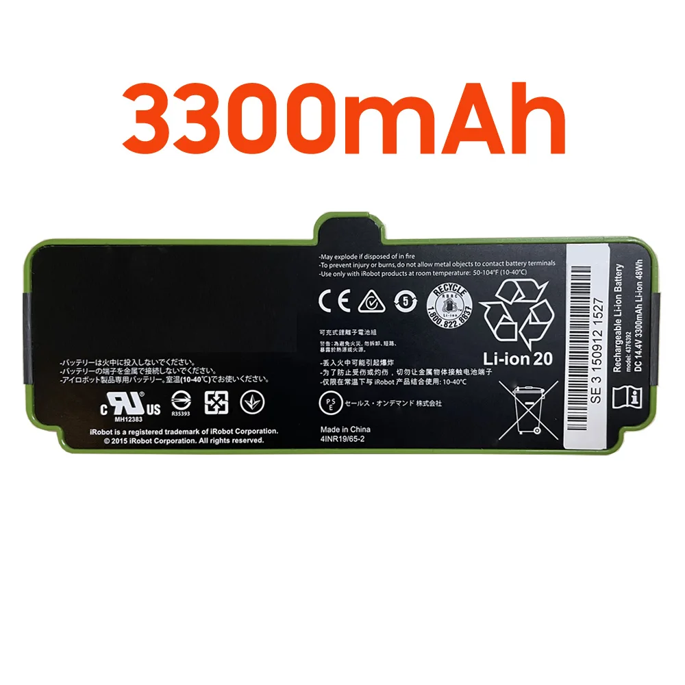 Batería recargable 1800LI 2130LI para iRobot Roomba 655 690 6 series 650  655 690 780 790 861 864 805 870 961 964 595 - AliExpress