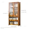 Multi-layer Kitchen Cabinet Living Room Sundry Storage Cabinets Small Apartment Multi-functional Floor-standing Kitchen Cabinets 6