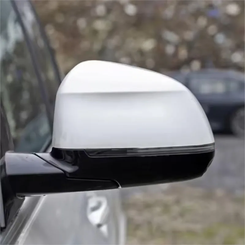 BMW X3 F25 2014 2015 2016 2017 X5 F15 2014-2018 X4 X6 F26 F16용 후방 열선 미러 유리 커버 프레임 방향 지시등 하단