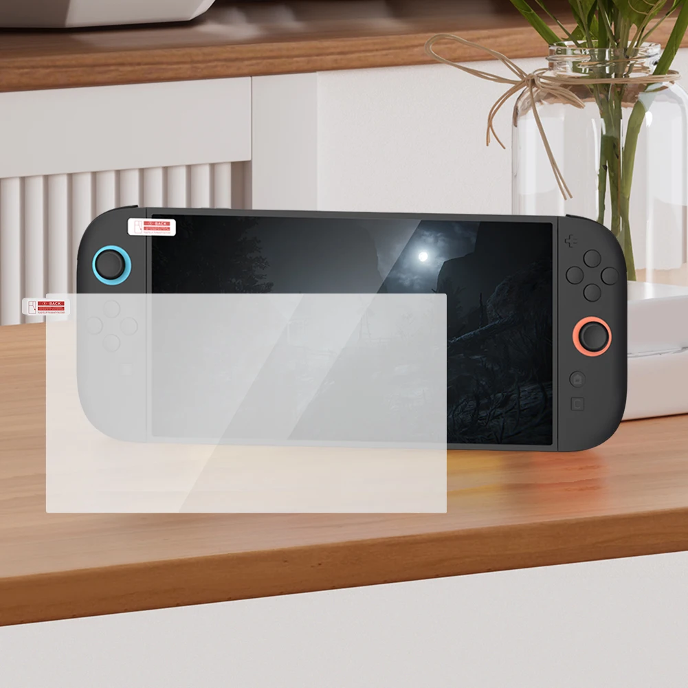 2-10Pcs Tempered Glass Screen Protector Films Ultra-Clear Tempered Glass Protective Film For Nintendo For Switch 2 Accessories