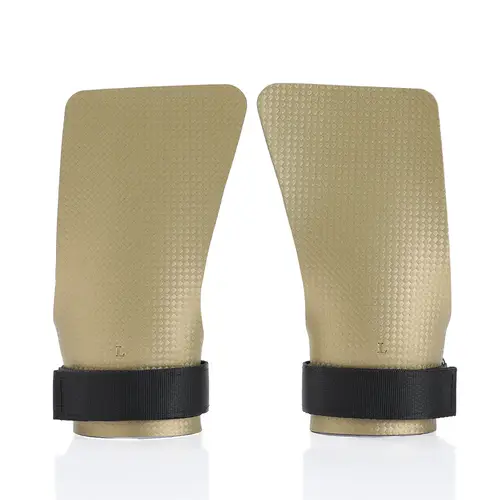 A Pair of Carbon No Finger Hole Hand Grips for Crossfit Pull Ups Cross Training Kettlebell Gymnastics Workout Palm Protector - Image 20
