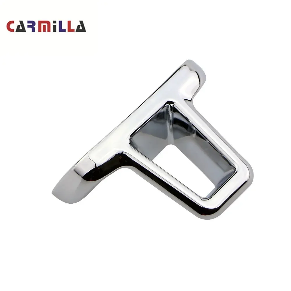 Car Steering Wheel Bottom Middle Chrome Cover Insert Trim For VW 2009-2013 Golf 6 Mk6 Bora 2011-2014 Polo Jetta Eos Touran Caddy car moulding decoration car air conditioner trim interior moulding trim strip car grille trim car gear cover trim car headlight switch trim cup holder trim cover