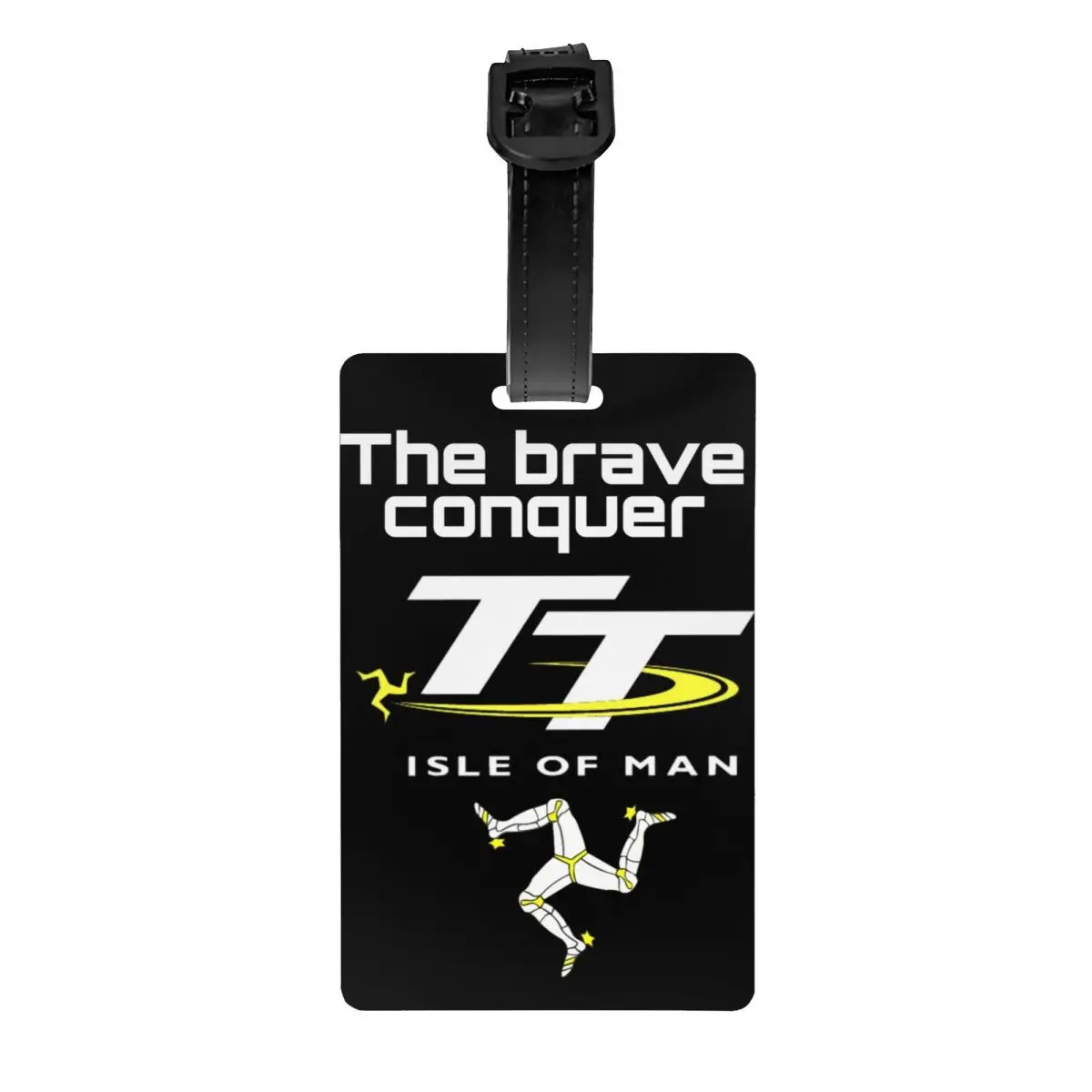 

Пользовательские ярлыки для багажа с изображением острова Мэн ТТ, защитные ярлыки для багажа, ярлыки для дорожных сумок, чемоданов