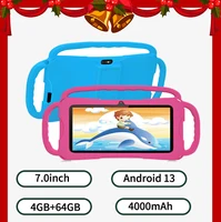 New 7.0-inch WIFI Tablet with Quad core 4GB RAM, 64GB ROM, Christmas Gift, Dual Cameras supporting Memory Card, Android 13 1