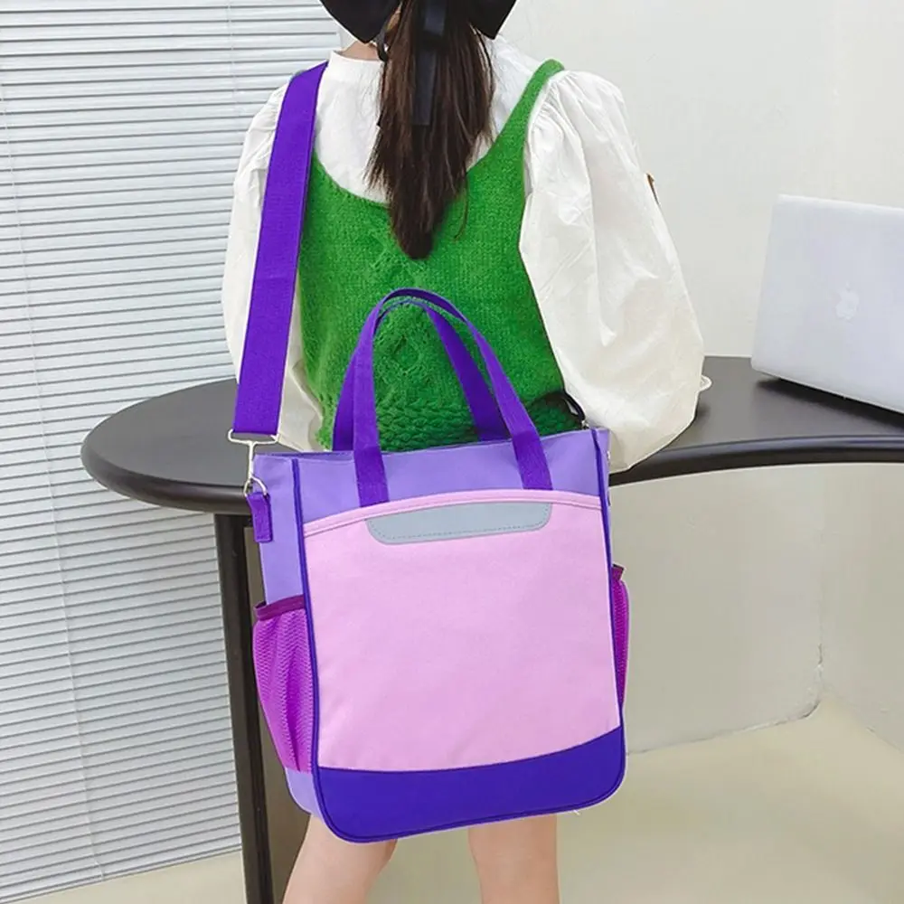 유용한 옥스포드 헝겊 문서 파일 가방 대용량 방진 단일 어깨 가방 문서 주최자 사무용품