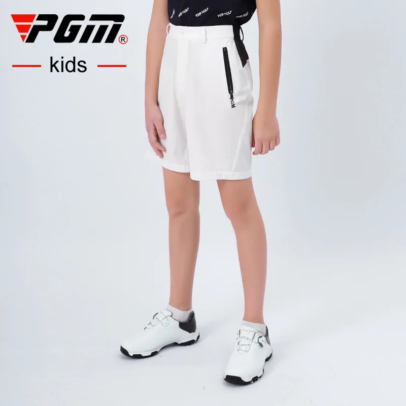 PGM Boys Golf Shorts Summer Children Elastic Band Pants kids Casual Sports Wear Clothing Casual Commuter Clothes Suit KUZ105