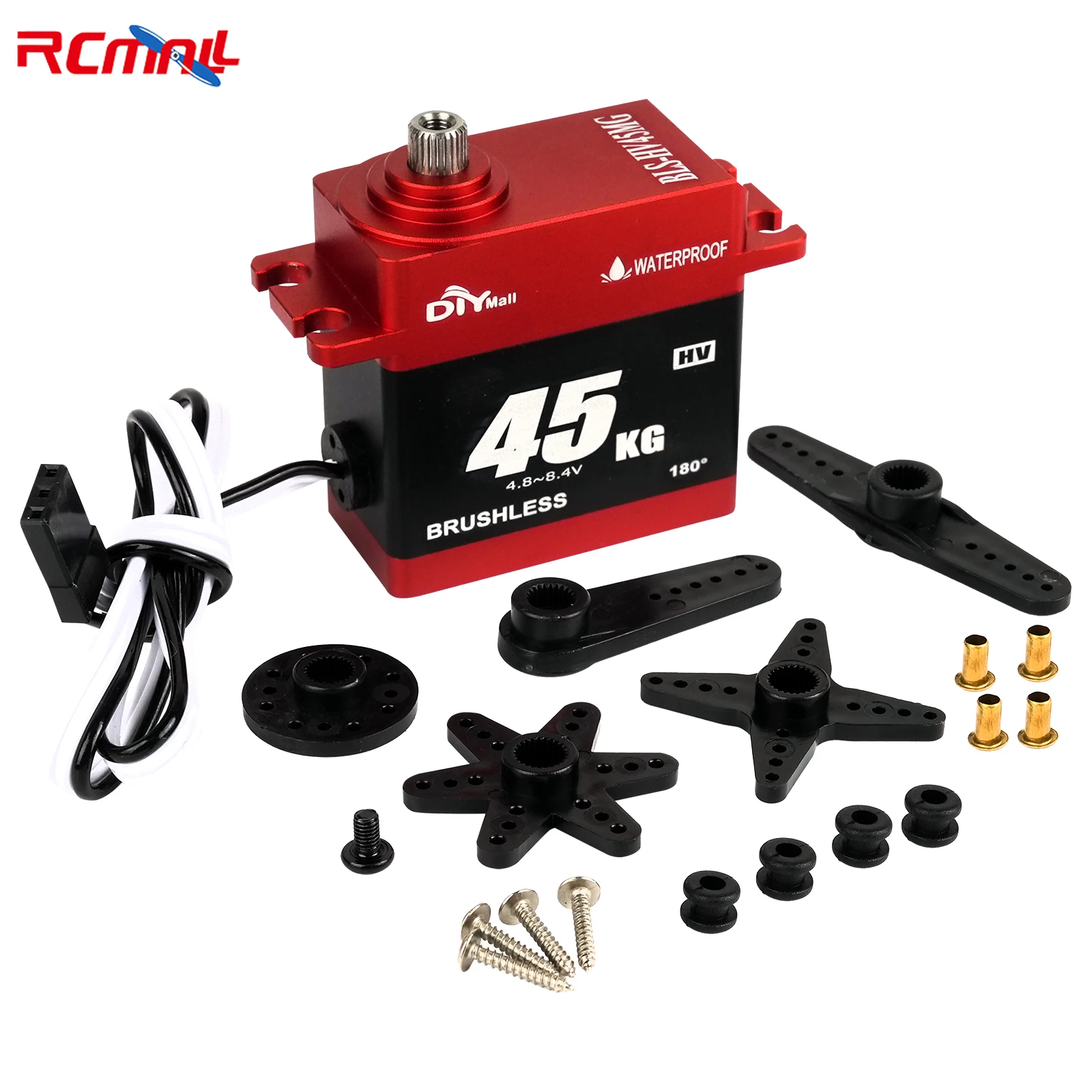 Servomoteur RC haute puissance pour modélisme avec câble et connecteur JR