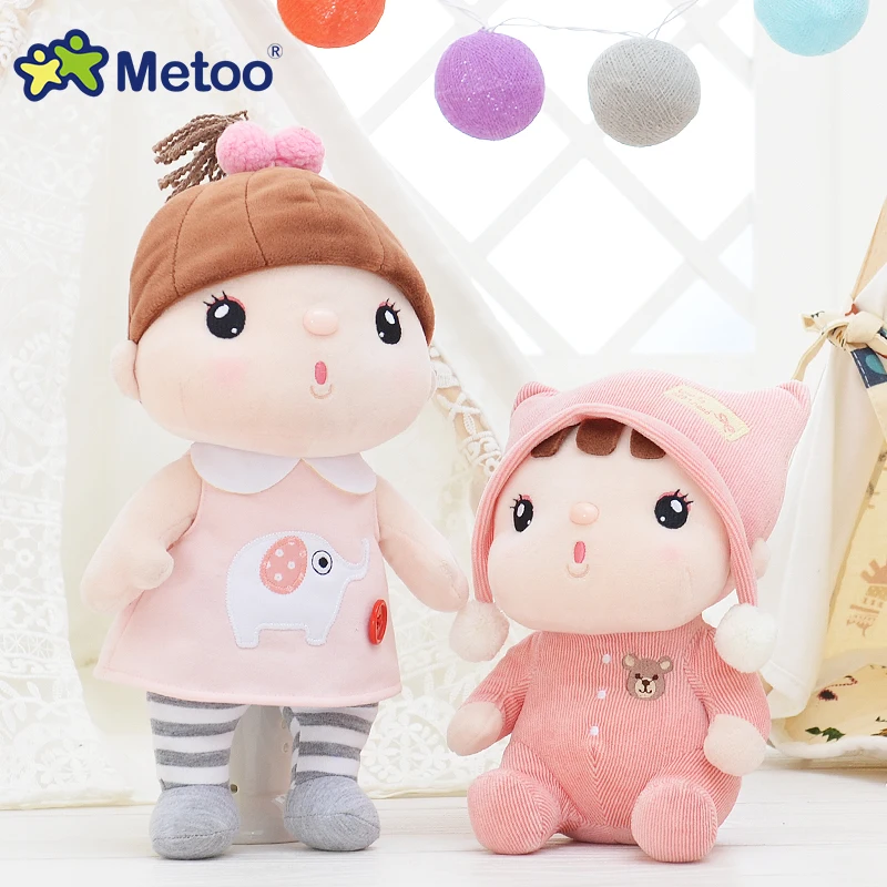 

Metoo original Angela tangdouer Plush Sweet Kawaii Stuffed Doll for Baby Girls Kids Toys Birthday Christmas Gift