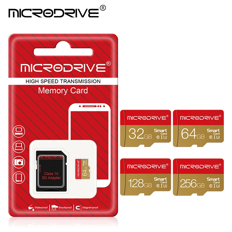 Cartes mémoire Mini SD pour téléphone et PC, carte Micro TF, carte SD, classe 10, mat, 128 Go
