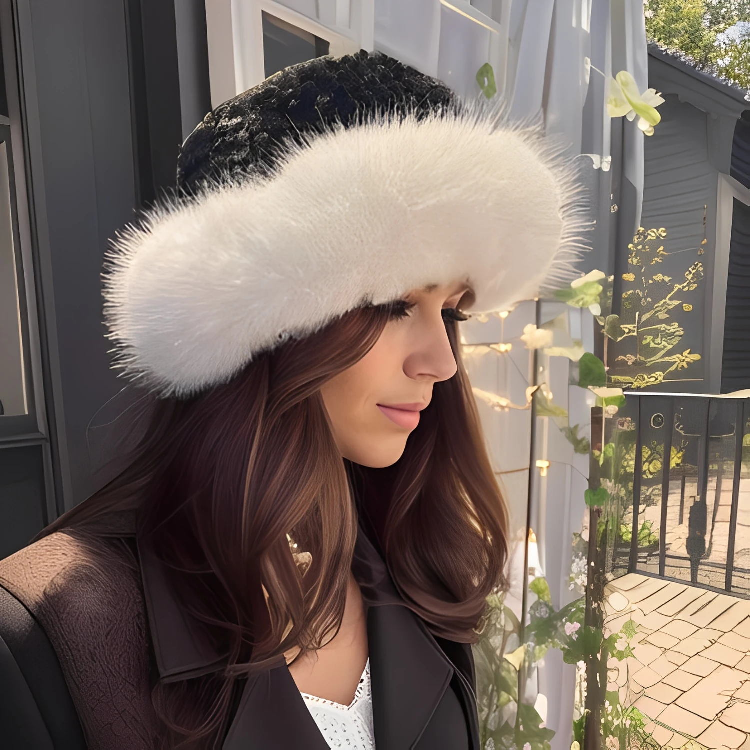 Winter Warmth Fisherman-Plush-Lined, Windproof Ear Protection, Knit Toggle Hat, Ideal Christmas Gift