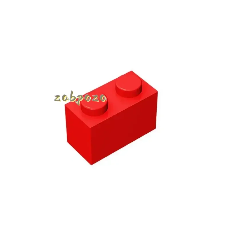 50PCS MOC 3004 1x2 빌딩 블록 3065 하이테크 하우스 성 벽돌 교육 입자 퍼즐 장난감 어린이 생일 아이 선물