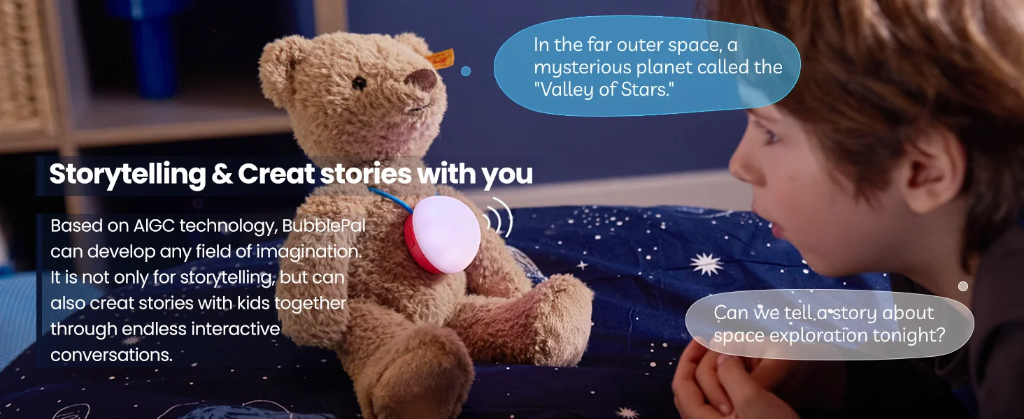 BubblePal- Interactive AI Toy Learning Companionship to Kids