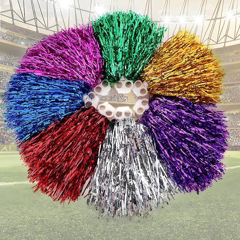 1pc Cheerleading Pom Poms Cheerleader Cheering Squad Pompoms for Boy