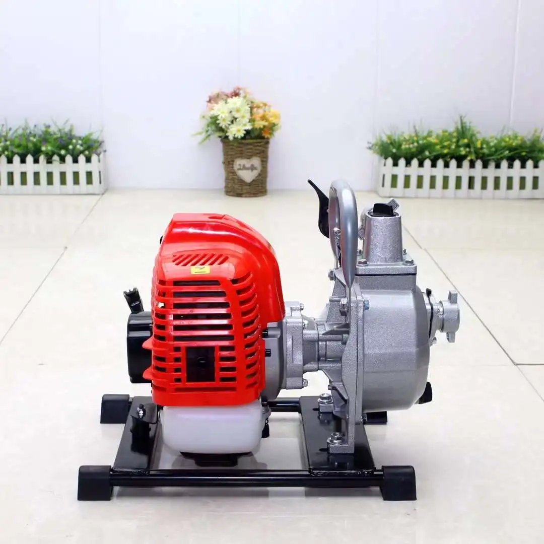 

40-5 1 Inch 42.5CC Small Gasoline Water Pump High Pressure Garden Household Watering Vegetable Self-priming Pump