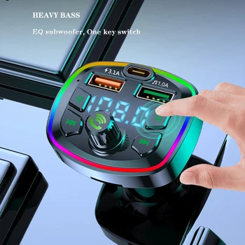 Bluetooth FM Transmitter Fast Charger 1
