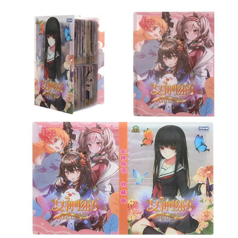 Holder Album Goddess Story No Cards Novelty Gift Cards Book Album Book Top loaded List Playing 80/160Pcs card album,card holders