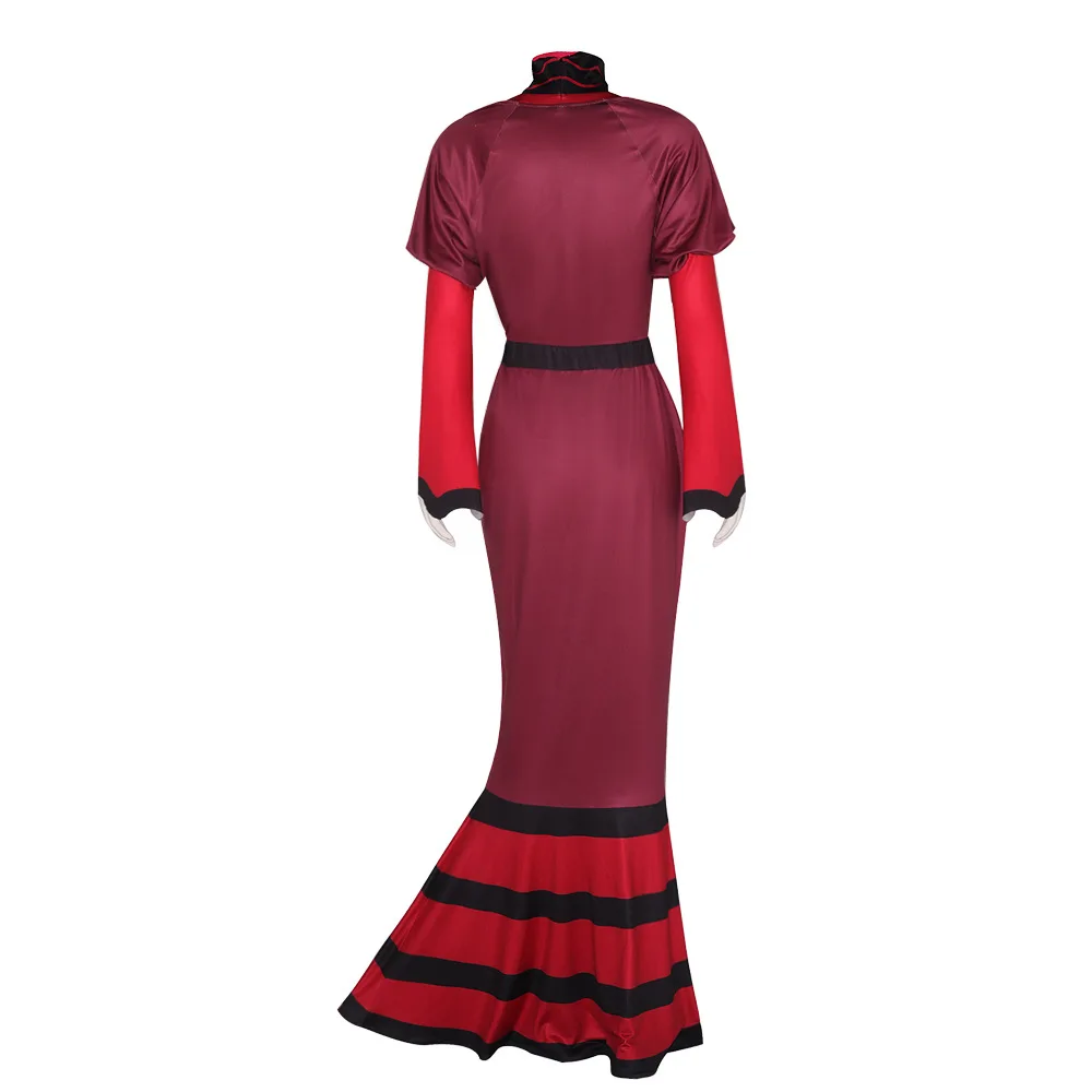 Hazbin Hotel Rosie Red Dress Cosplay Costume