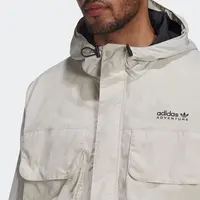 Adidas officiel véritable trois rayures multi-poches vêtements de travail veste de sport pour hommes HF4794 3