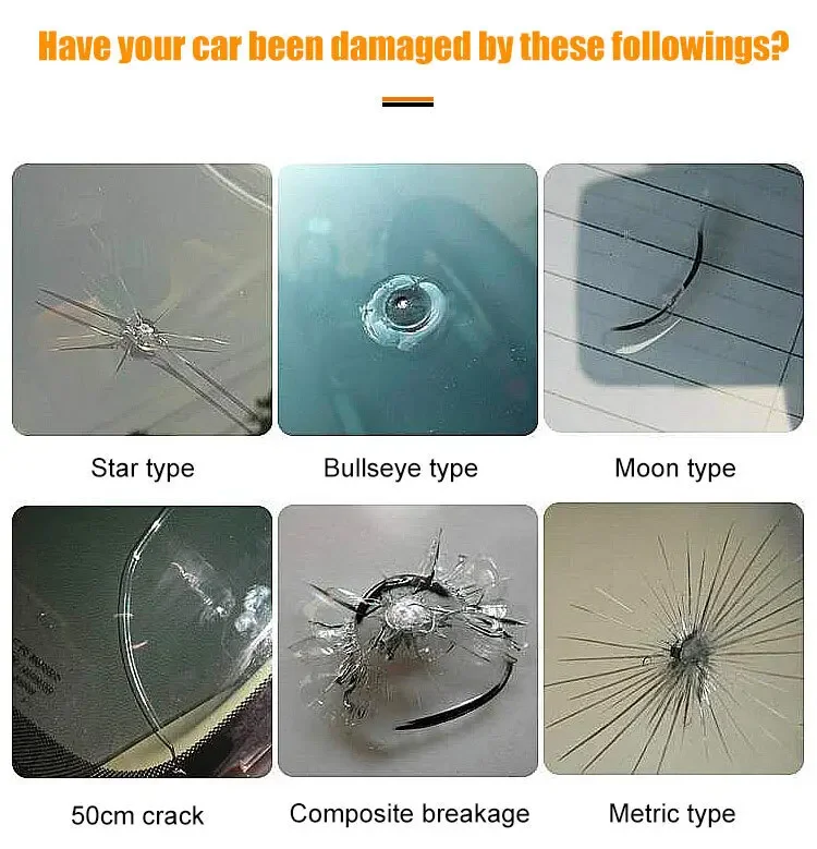 Car Glass Nano Repair Fluid Auto Windshield Repair Kit Glass Shatter Cracks Repair Glue Car Accessories For Window Mirror 3
