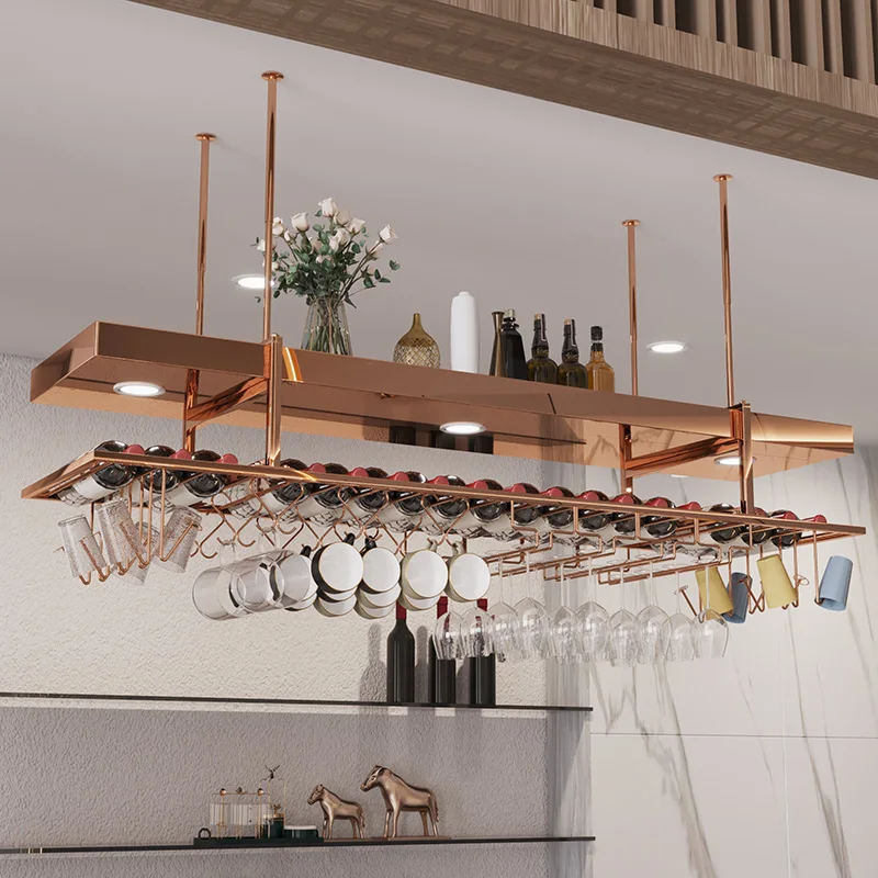 Houses Iron Bar Cabinet Storage Design Corner Kitchen Industrial Modern Display Home Wine Rack Art Gabinet Nordic Furniture