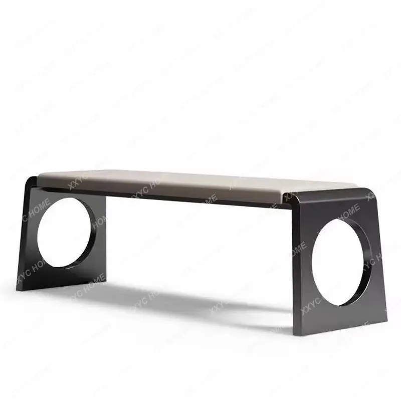 

Stainless Steel Bench Soft Bag Bench Tea Table Conference Stool