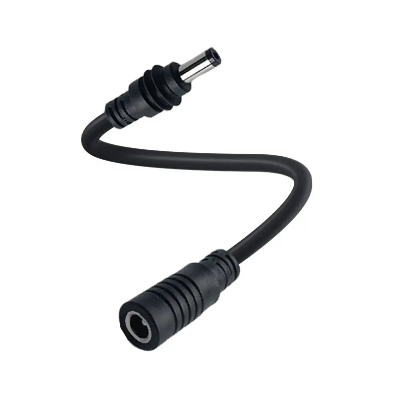 High Quality Outdoor Waterproof DC Male to DC Female Connector for Starlink Mini Extension Cable 16AWG Black