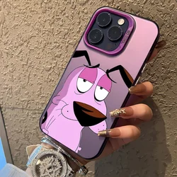 Courageous Cowardly Dog Matte Back Phone Case Cover - Samsung A02 4G (CYZ - 265CY2402d1)