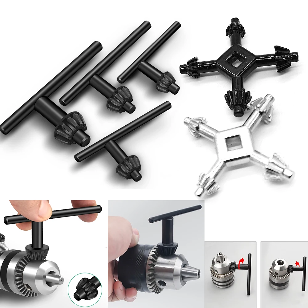

Electric Hand Drill Chuck Wrench Mini Universal Multifunction Hand Drill Chuck Wrench Drill Chuck Ratchet Tool Accessories