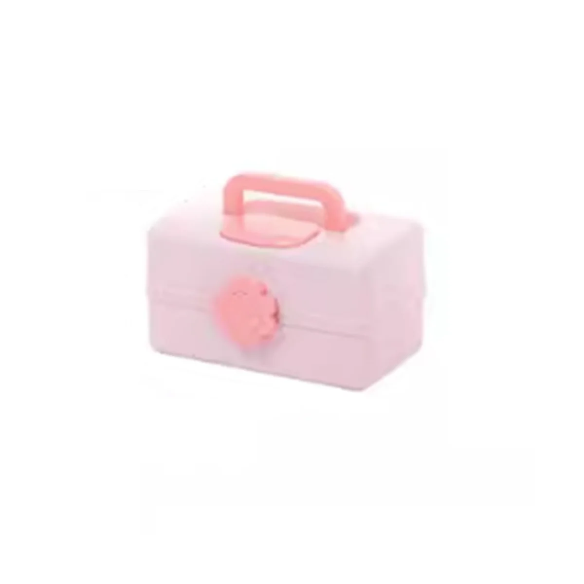 

Rubber Band Storage Pink Children's Hair Accessories Storage Box Multilayer Hair Accessories Storage Box (Medium)