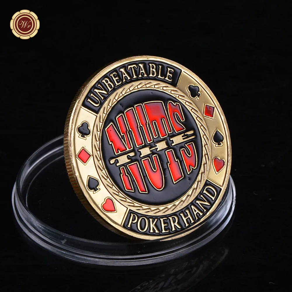メタルポーカーカード金属土産チップカジノディーラーコインポーカー