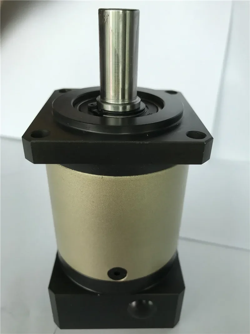 

8 arcmin Economical planetary gearbox reducer 15:1 to 100:1 for 80mm 750w AC servo motor input shaft 19mm