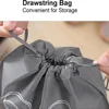 5PCS Bags Large Thickened Non-Woven Fabric Bag Dust-Proof Drawstring Shoe Travel Bag For Packing/Home 3