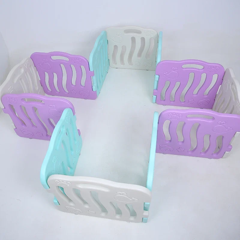 Modern Bedroom Furniture Set European Style Folding Fence Plastic Baby Trend Playpen Big Size