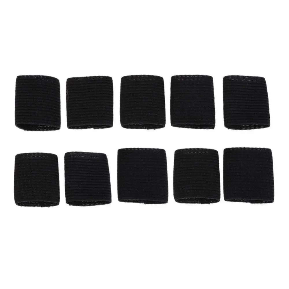 Stretchy Finger Protector Sleeve 10Pcs Support Arthritis Sport Aid Straight Wrap Useful Washable Finger Sleeves