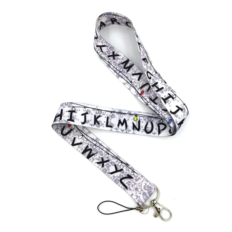 Alphabet letters Keychain Lanyards Id Badge Holder ID Card Pass thumbnail 4