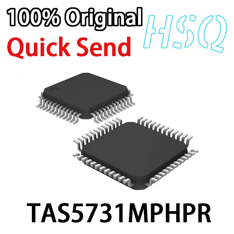 New Original TAS5731MPHPR TAS5731M HTQFP48 Audio Power Amplifier 10pair original kec kta1024 ktc3206 y transistor a1024 c3206 audio power amplifier kta1024y ktc3206y triode taping laser word