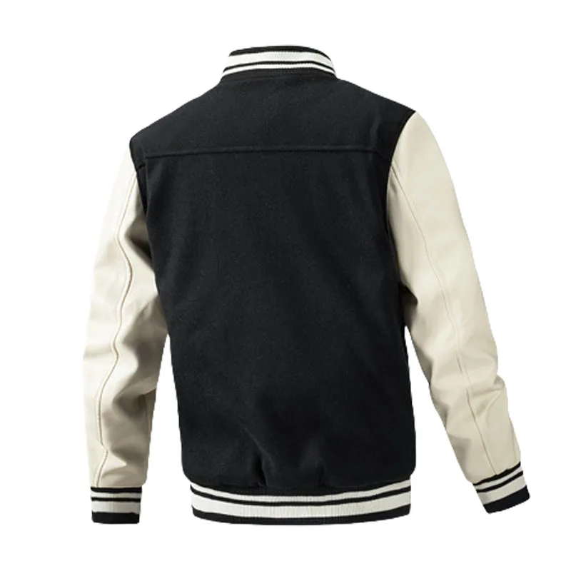 Baseball Jackets Men 2024 Autumn Winter Warm Thicken Men Jackets Windbreaker Coat US Baseball Uniform Casual Jacket Men Clothing 4