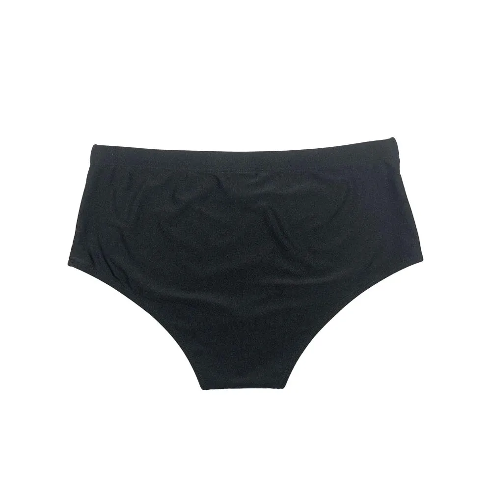 Summer Black Shining Swimwear Mens Swimming Trunks Sexy Low Waist Bathing Swimsuit Male Sport Running Surfing Beach Shorts