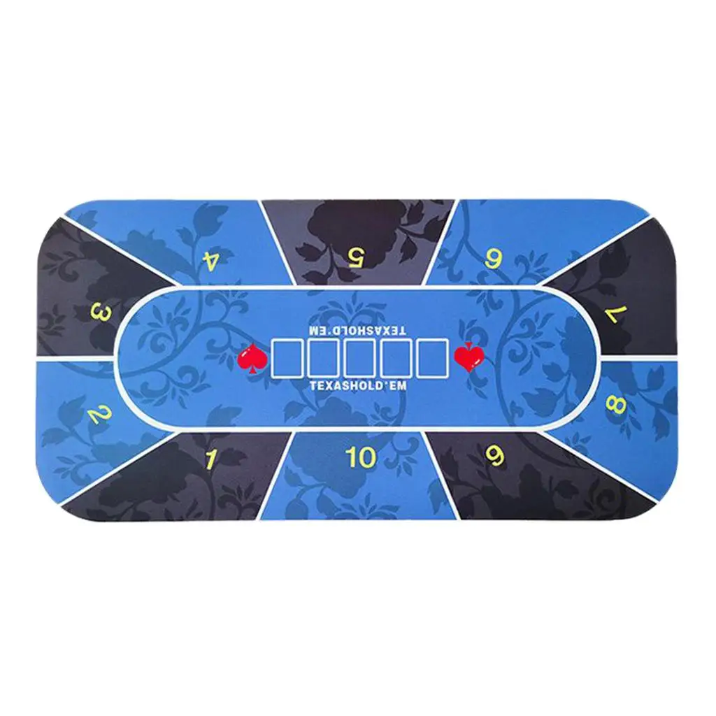 Layout Del Tavolo Da Poker Tappetino Da Tavolo Roll-Up Accessori Per La Tavola Del Casinò