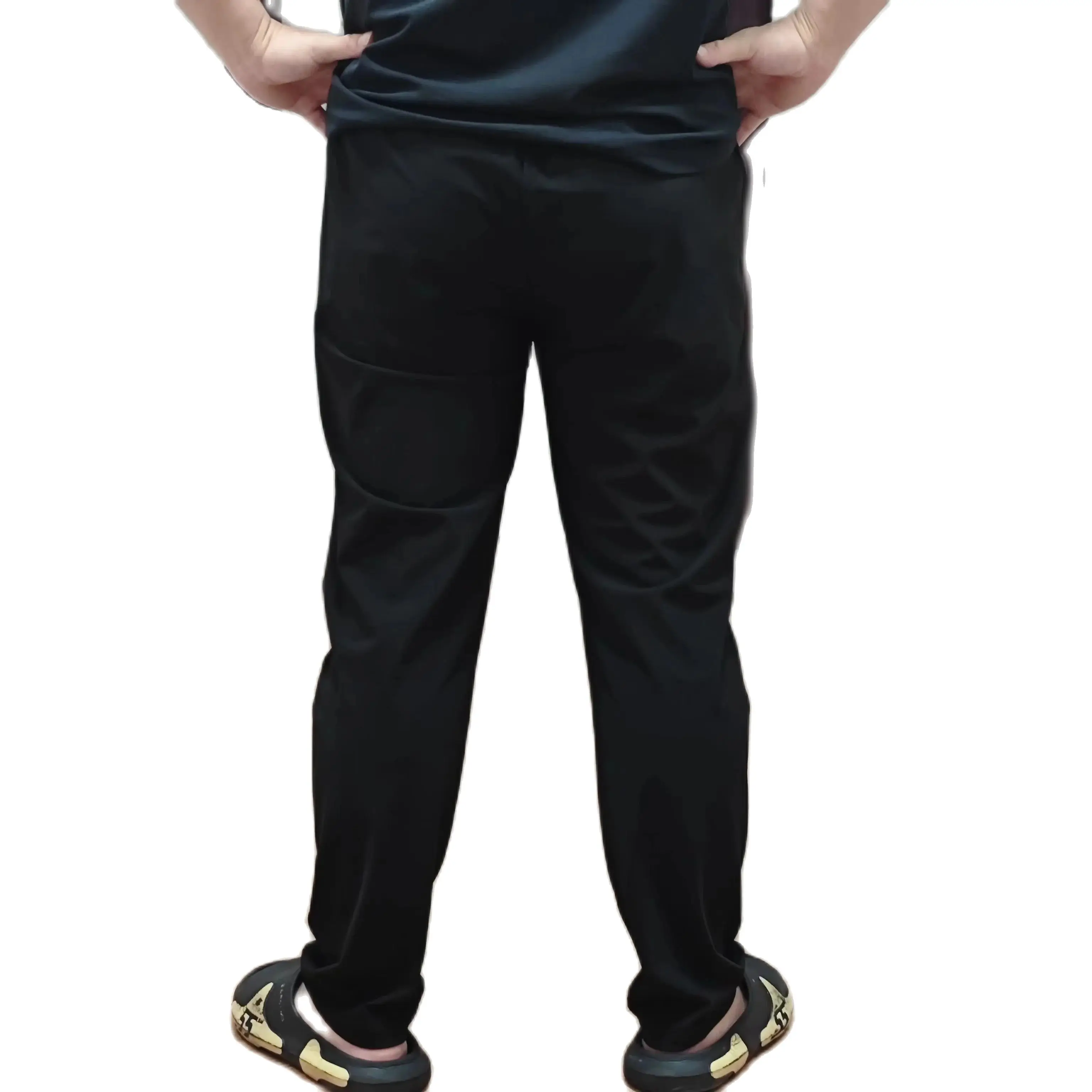 Gamakatsu Fishing Pants for Men Thin Section Breathable Quick-Drying Pants Elastic Waist, Waterproof New Summer