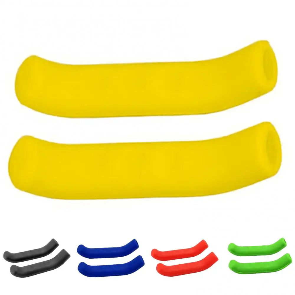 Brake Lever Silicone MTB Bike Folding Bicycle Handle Protective Cases Cover 2Pcs bicycle brake handle cover