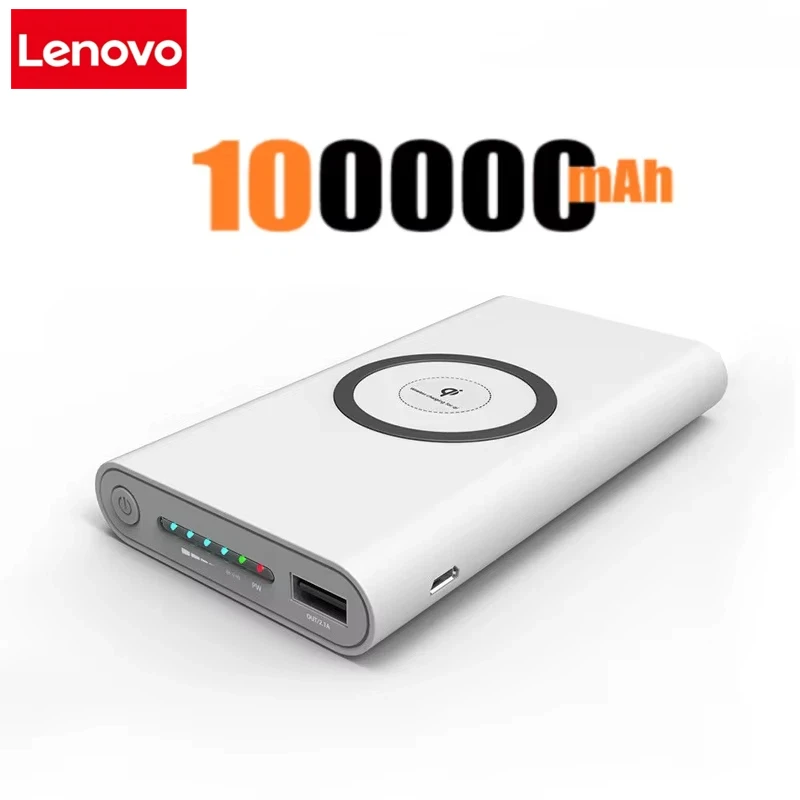 White 100000mAh
