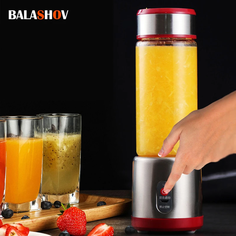 Electric Juicer Blender Usb Rechargeable Fruit Mixers Juicers Fruit