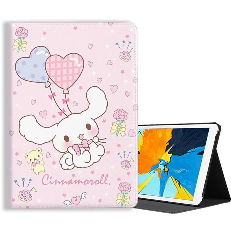 Sanrio Cinnamoroll Kawaii pu Estética Capa para Ipad Capa para Pro 2023 2023 11 Mini 10.2 2023 9.7 Air 10.5 10.9 - Imagem 2