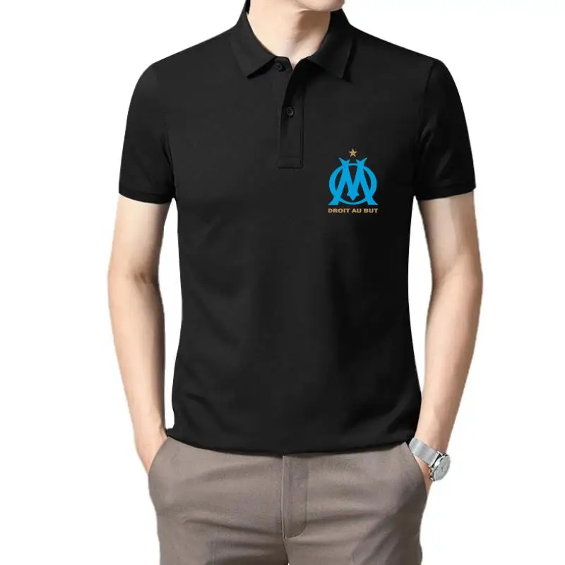 

Golf wear men Olympique DE Marseille Mens Casual High Quality Short Sleeved for Men polo t shirt for men
